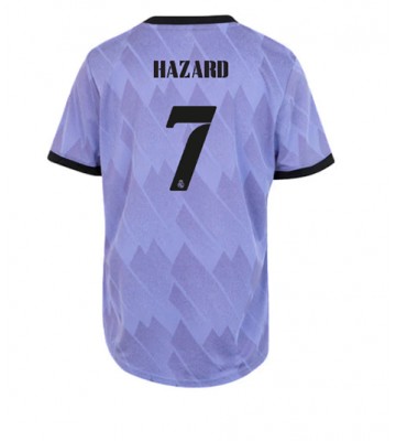 Real Madrid Eden Hazard #7 Bortedrakt Kvinner 2022-23 Kortermet